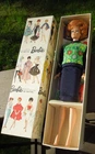 MIDGE 1962 BARBIE IN BOX #850 REDHEAD BUBBLE CUT RED SWIMSUIT ACCESSORIES JAPAN