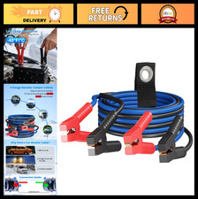 4 Gauge Jumper Cables 12ft Heavy Duty Automotive Booster Wire 600 Amp Alligator 4 Gauge Jumper Cables 12ft Heavy Duty Automotive Booster Wire 600 Amp Alligator