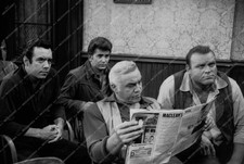 8b20-17046 Lorne Greene Dan Blocker Michael Landon Pernell Roberts TV Bonanza 8b