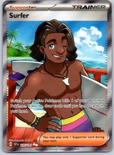 Surfer 235/191 Ultra Rare Surging Sparks Pokemon Holo Near Mint