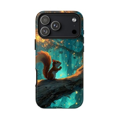 Phone Ink - Lifetime Warranty Custom Case - Squirrel Enchanted Forest Branch