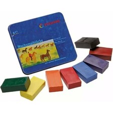 Blok farb woskowych 8 szt. etui Stockmar