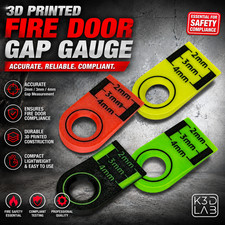 Fire Door Gap Gauge