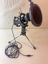 Podcast Microphone for Pc Condenser Gaming Mic Noise Reduction for Recording