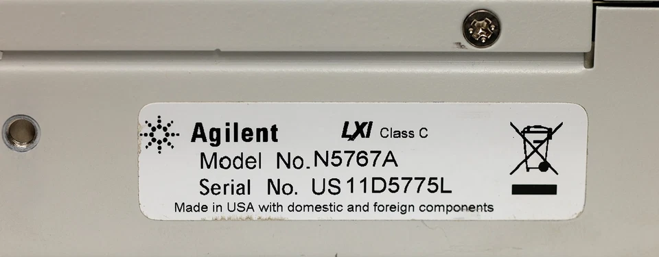 Keysight Agilent N5767A DC Power Supply, 60 V, 25 A, 1500 W, GPIB, LAN, LXI, USB - Image 4 of 4