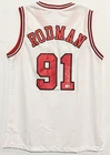 Chicago Bulls Dennis Rodman Signed Autographed Auto Jersey NBA W/BAS COA 🏀
