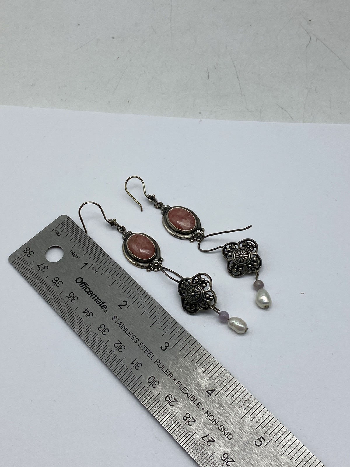 Sterling Silver Assorted Earring Bundle 16.6g - image 9