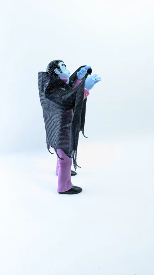 Monstruo Drácula 100% Completo Los Cazafantasmas Real Monstruos 1989 Kenner Foto 3 de 4