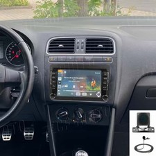 4+64GB Android 15 Autoradio Apple Carplay Für VW Polo 6R 6C V 2009-2017 NAVI KAM