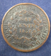1837 May Tenth / Substitute For Shin Plasters - Hard Times Token - FREE SHIPPING