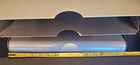 Vintage Weis Industrial Metal Desk/Wall Paper Organizer 3-tier — photo 3
