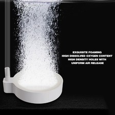 Large Aquarium Air Stones Fish Tank Round Air Disk Bubble Diffuser Release Tool
