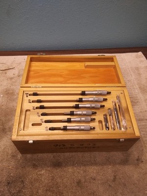 Accupro Outside Micrometer Set Style A 0-6'' 06408314 USA