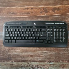 Logitech MK 300 Wireless Desktop Keyboard No Mouse Included Fully Tested Nice 