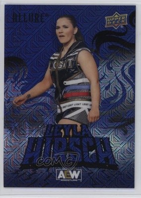 2024 Upper Deck Allure AEW Black & Blue 31/35 Leyla Hirsch #46 18dh