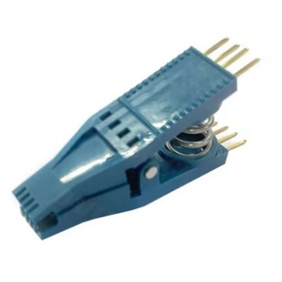 Vergoldete 8 Pin SOIC Clip für EEPROM Chips kompatibel mit Programmierern