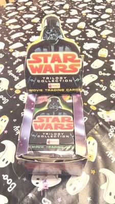 Star Wars 1997 Trilogy Collection Trading Card Box 48 Sealed Packets RAR