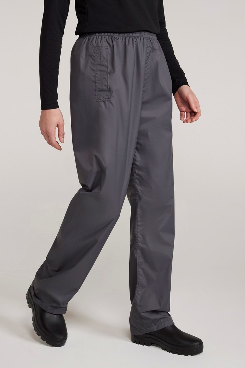 Mountain Warehouse Womens Waterproof Over Trousers Walking Rain Pants Ladies