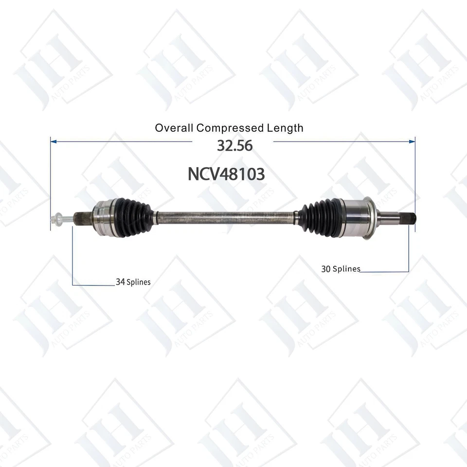 Eje CV trasero derecho pasajero OE para 20 21 Mercedes-Benz GLE450 580 GLS450 Foto 2 de 4