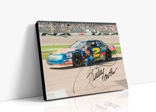 Racing Autograph Canvas - Ricky Craven - Daytona Finish