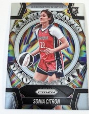 2025 Panini Prizm WNBA Sonia Citron Rookie Lot #13 Kaleidoscopic + Base Mystics
