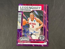 2024-25 PANINI NIL OHIO STATE KELSEY MITCHELL #42 LEGENDARY PURPLE AUTO 8/50