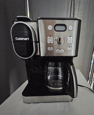 Cuisinart - 12 Cup 2-In-1 Coffee Center Coffeemaker