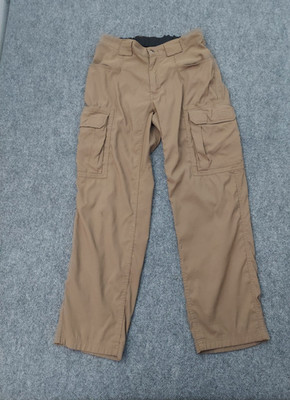 Duluth Hiking Pants Mens Medium x 30 Brown Cargo Pockets Nylon Stretch Outdoor