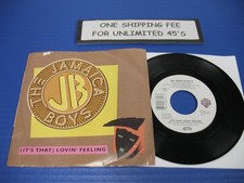 The Jamaica Boys - (It's That) Lovin' Feeling / Home - 80s Soul 45 RPM w/PS VG+
