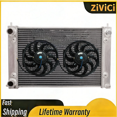 RADIATOR + fan for Volkswagen Golf GTI MK2 1.8 16V PL/KR code engine 1985-1992