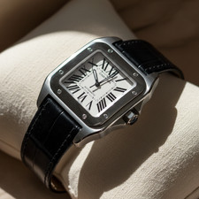 Cartier - Santos 100 - Medium. Top condition