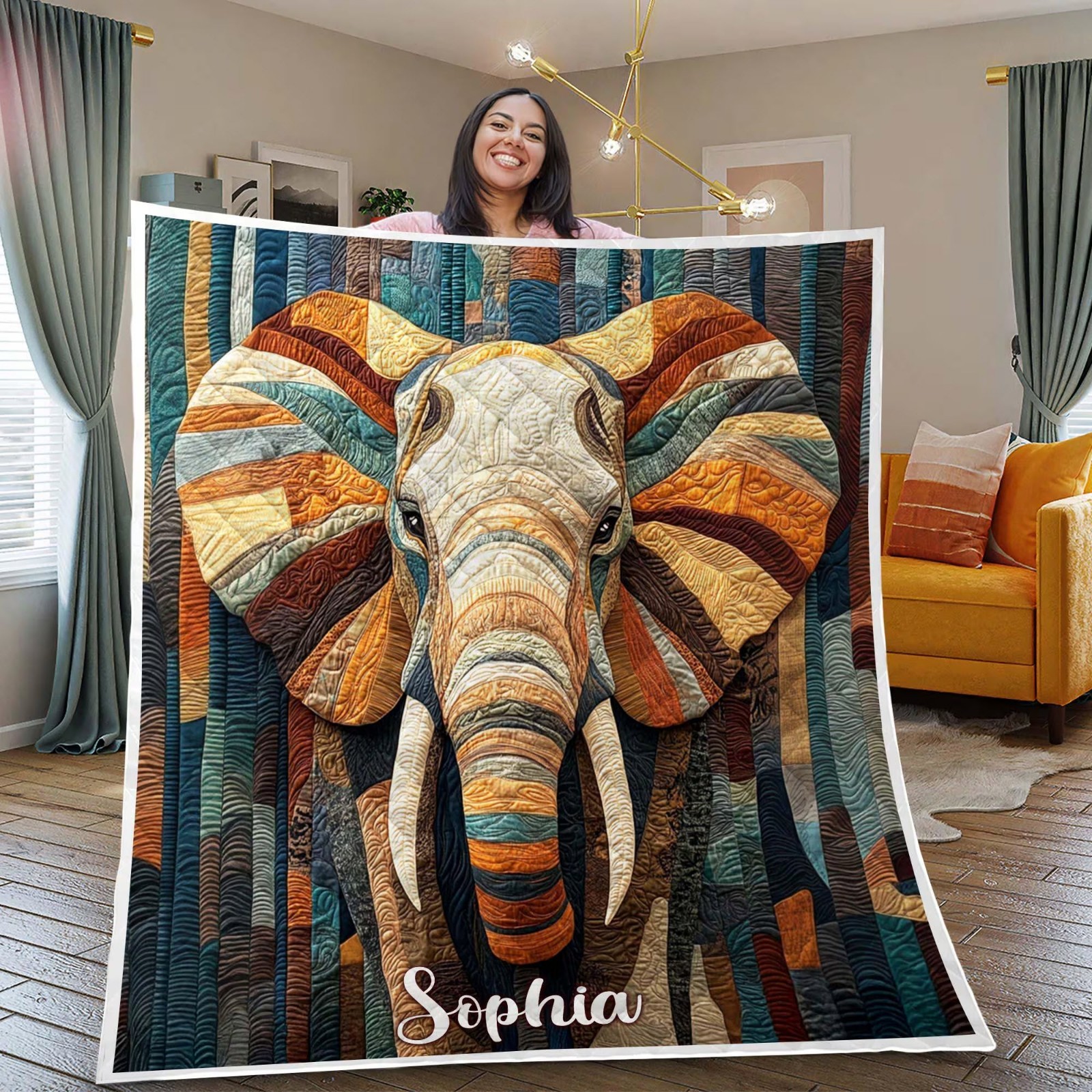 Nature Wildlife Bedding Throw Gift Decor Cozy