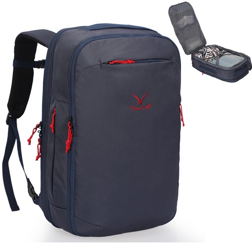 Hynes Eagle 40L Flight Approved Travel Backpack for Men Women Carry on Backpack - Picture 19 of 23