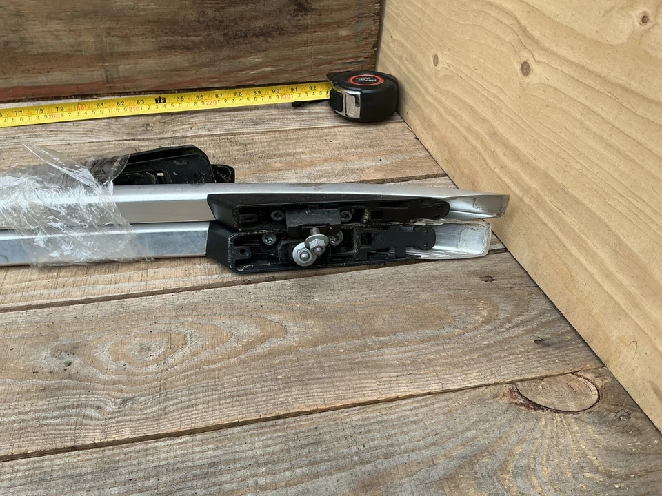 2013 - 2016 Mercedes Benz GL450 X166 Left & Right Roof Luggage Rail Rack Set OEM Foto 3 de 4