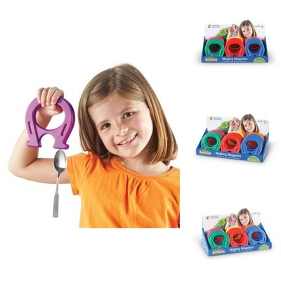 Learning Resources Horseshoe-Shaped Magnets Set Of 12 Ler1790