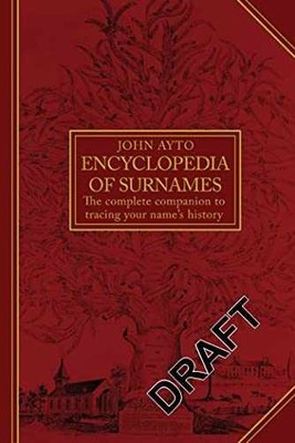 Encyclopedia of Surnames - Paperback, by Ayto John - Very Good