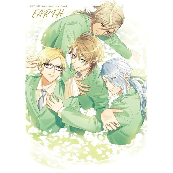 A3! 5th Anniversary Book EARTH Visual Art Collection Manga Anime Game Japan JP