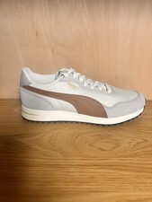 Puma Helsinki G Golf Shoe - Vapor Grey/Brown Mushroom - UK11