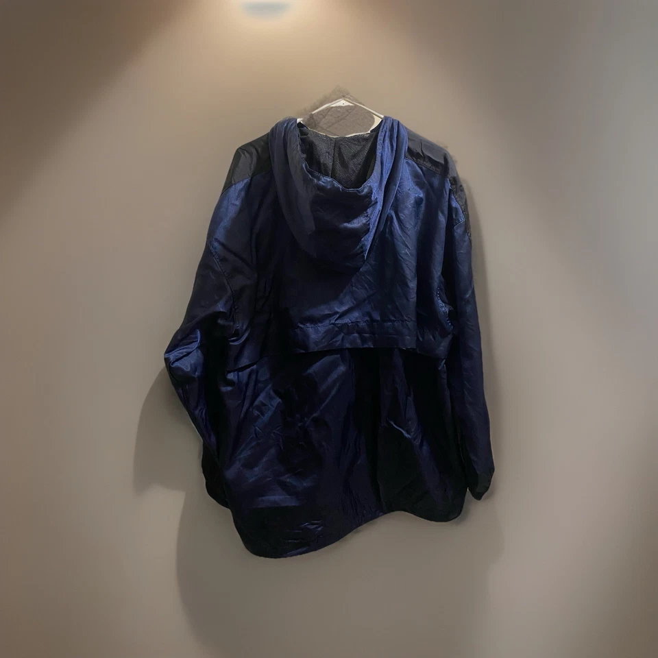 Seattle Mariners VTG Starter Jacket Windbreaker Size L 3/4 Zip Navy Blue MLB - Image 2 of 4