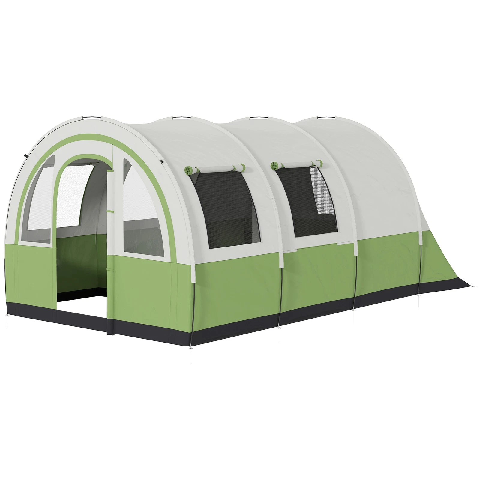 Outsunny Camping Tent, 3000mm Waterproof Family Tent for 5-6 Man, Green
Opens in a new window or tab