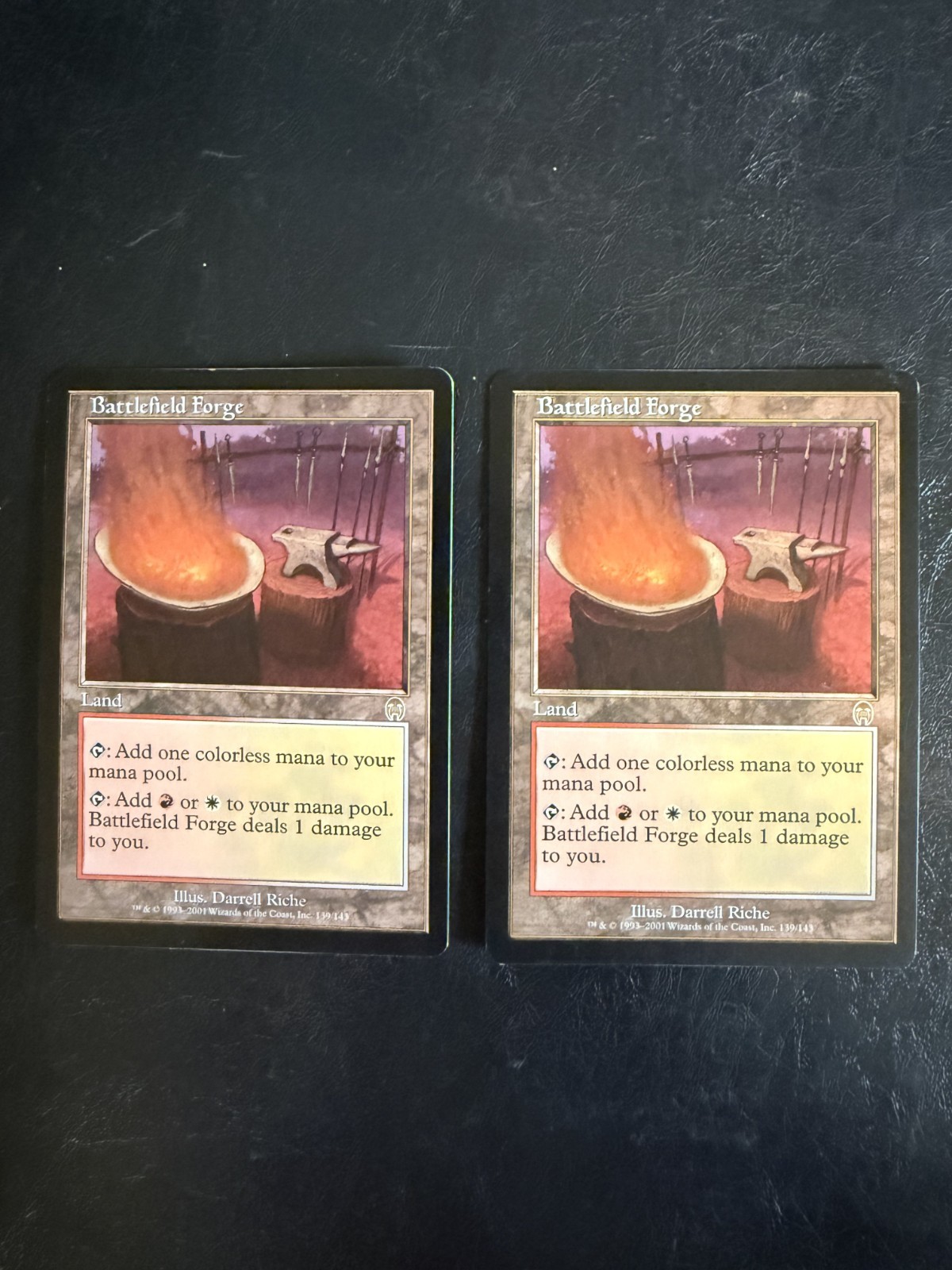 MTG Magic the Gathering Battlefield Forge (139/148) Apocalypse NM x 2