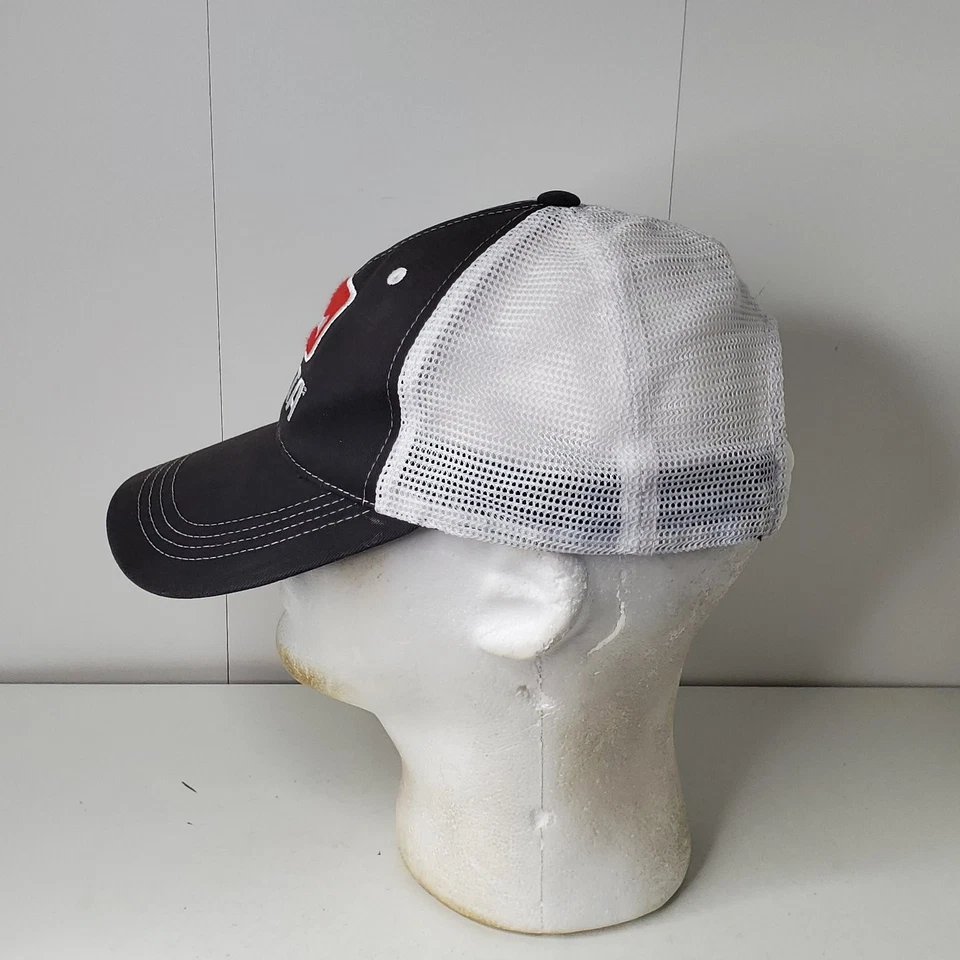 Costa Hat Men's Adjustable Black White Mesh Trucker Fishing Logo Baseball Cap - Image 4 of 4