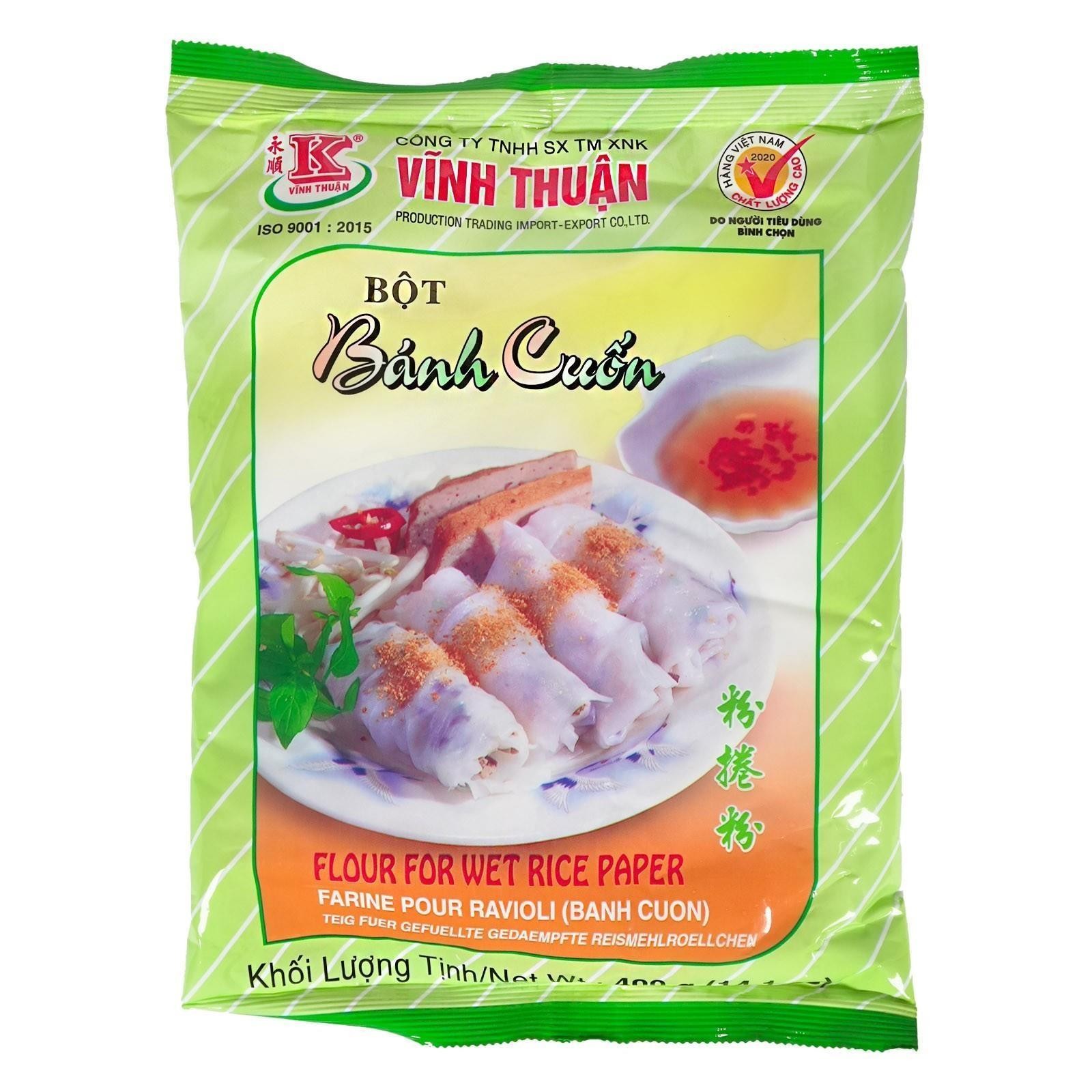 Vinh Thuan Vĩnh Thuận Mehl Für Feuchtes Reispapier Banh Cuon 400 G - Image 2