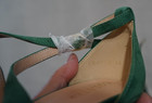 Coleter green suede look high heel pumps for women size 10.5 new nb — photo 6