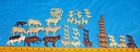 70 Vtg Marx? Ertl? Farm Playset Animals: Cows, Horse, Pigs, Goats & Fowl