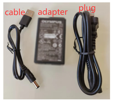OLYMPUS F-3AC Microscope Netzteil-Adapter-Ladegerät mit Kabel Plug