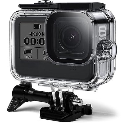FitStill Waterproof Case 60M for GoPro HERO8 Black Dive Housing Dustproof Shell