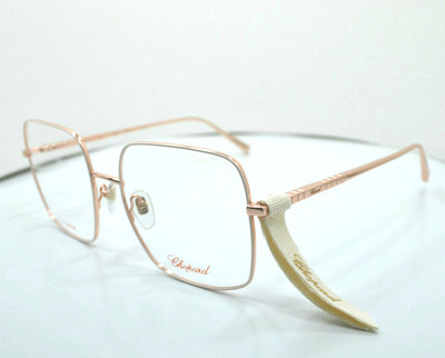 NEW AUTHENTIC CHOPARD VCHF49  02AM  23K GP EYEGLASSES FRAME 