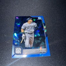 2022 Bowman Chrome Sapphire Aaron Judge #90 Yankees