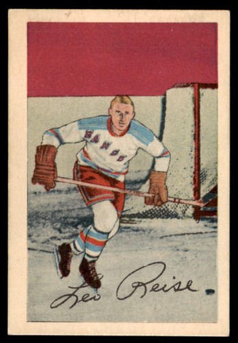 Leo Reise #49 1952 Parkhurst card